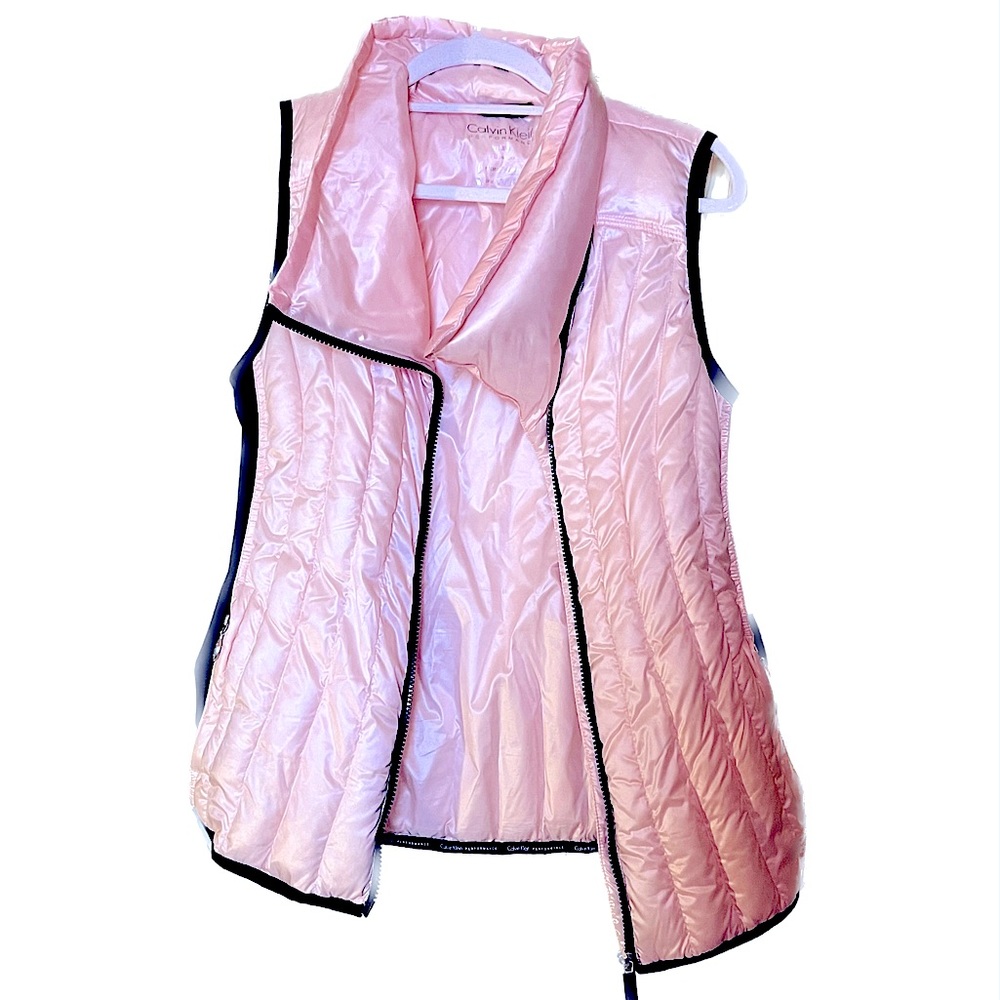 Calvin Klein Performance Pink vest. Excellent condition. Premium down
